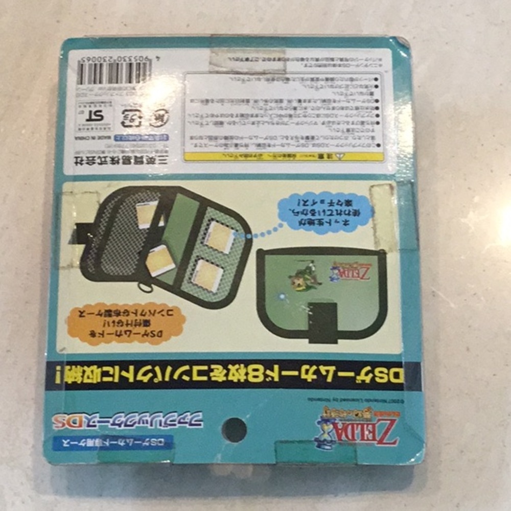 The Legend Of Zelda 2007 DS Carrying Cartridge Games Case Japanese Holder 3DS - Picture 10 of 16